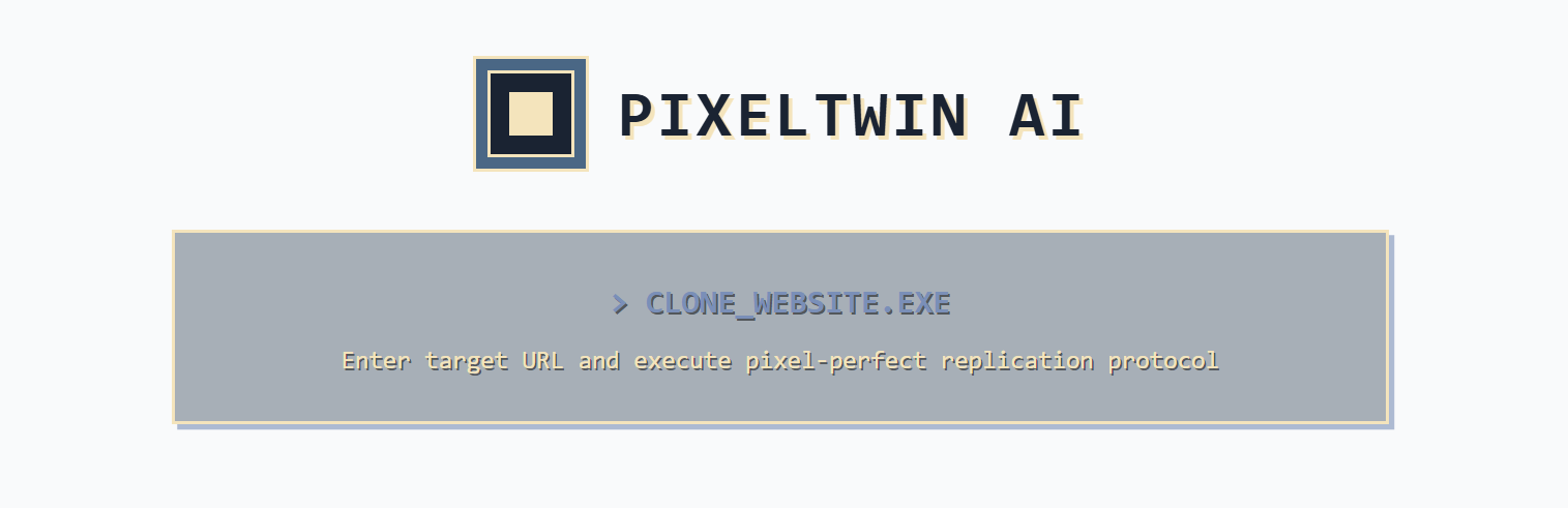 Gen-AI Website Cloner
